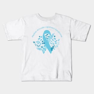 Median Arcuate Ligament Syndrome Floral Ribbon Kids T-Shirt